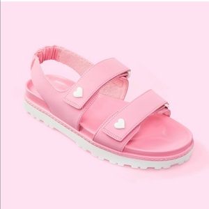 Stoney Clover Lane x Target Hot Pink Sandals